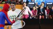 Obhájce titulu Roger Federer či Novak Djokovič si v rámci dětského dne v areálu Rod Lavera v Melbourne zapinkali se Spidermanem nebo Thorem!