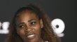 Serena Williamsová na tiskové konferenci po vyřazení na Australian Open