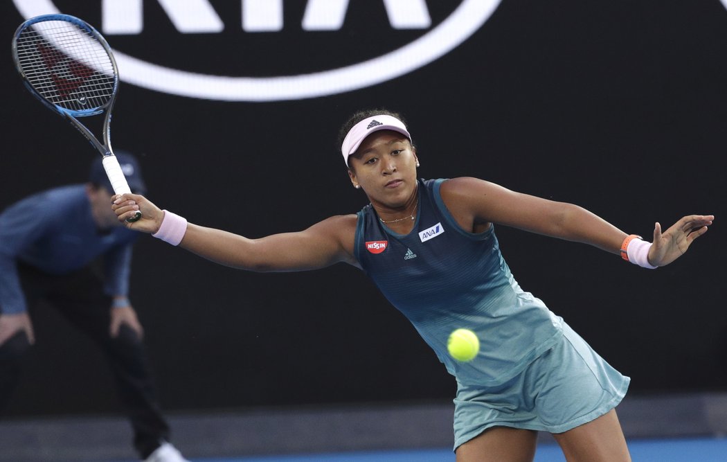 Naomi Ósakaová při finále Australian Open