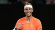 Rafael Nadal se divil vulgárním gestům jedné z divaček