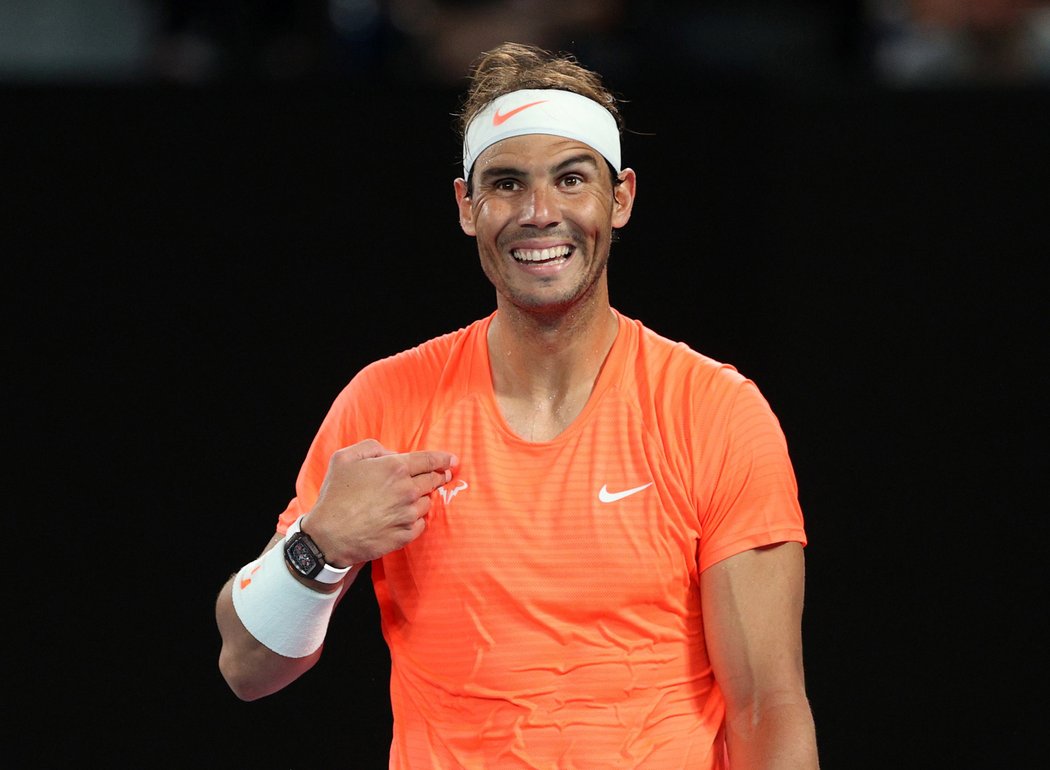 Rafael Nadal se divil vulgárním gestům jedné z divaček