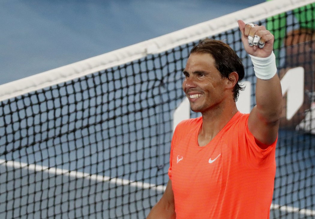 Rafael Nadal zatím na Australian Open hladce postupuje