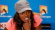 Je to pohádka! Sloane Stephensová na tiskové konferenci po postupu do semifinále Australian Open.