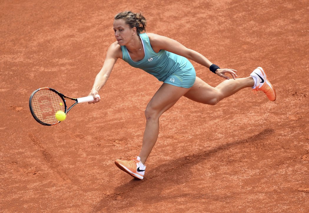 Barbora Strýcová se na postup hodně nadřela