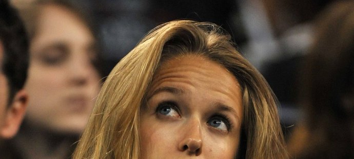 Kim Sears na Australian Open v Melbourne.