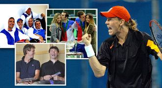 Jak se měnil Berdych: chvíle s Ester, radost s Jágrem i Federerem