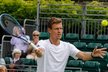 Tomáš Berdych stihl před Wimbledonem na trávě pouze jednu exhibici