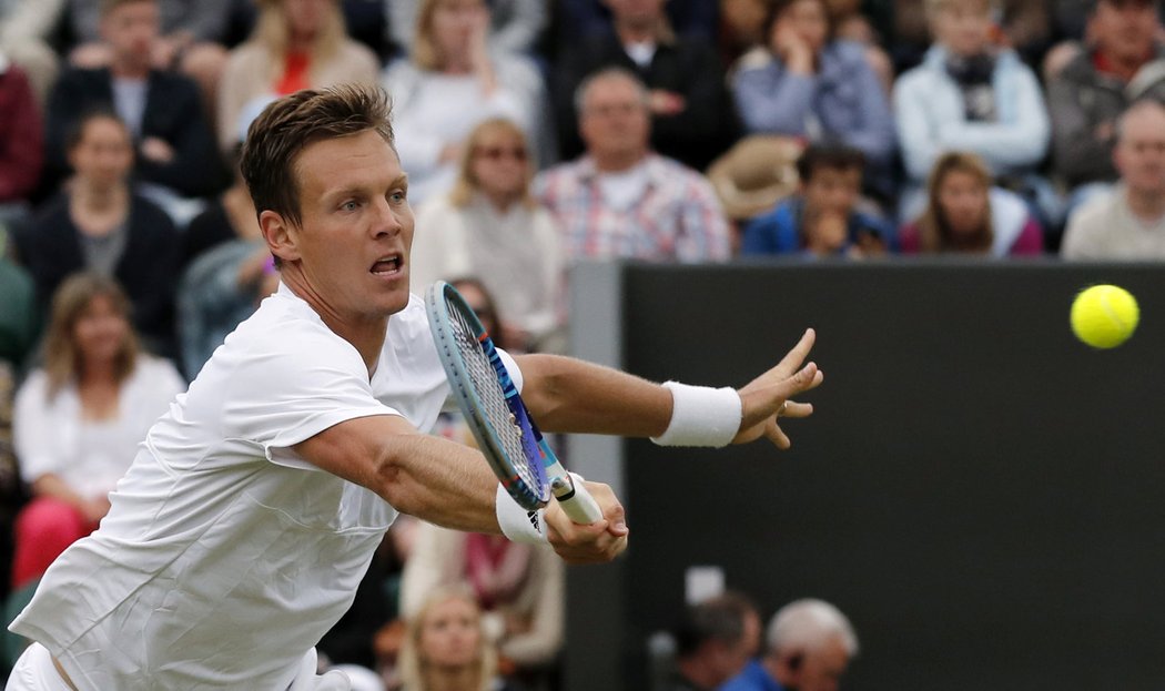 Tomáš Berdych neměl proti Veselému jednoduchou pozici