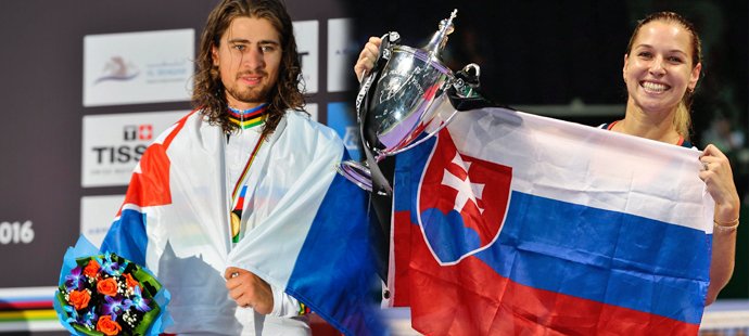 Peter Sagan a Dominika Cibulková pobláznili Slovensko