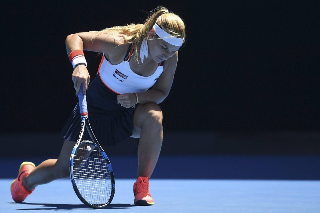 Dominika Cibulková si od trenéra vyslechla hodně ostrý výraz