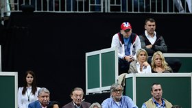 Karel Gott, Jiří Bartoška a Ivan Lendl (vpravo): Slavní na tenise
