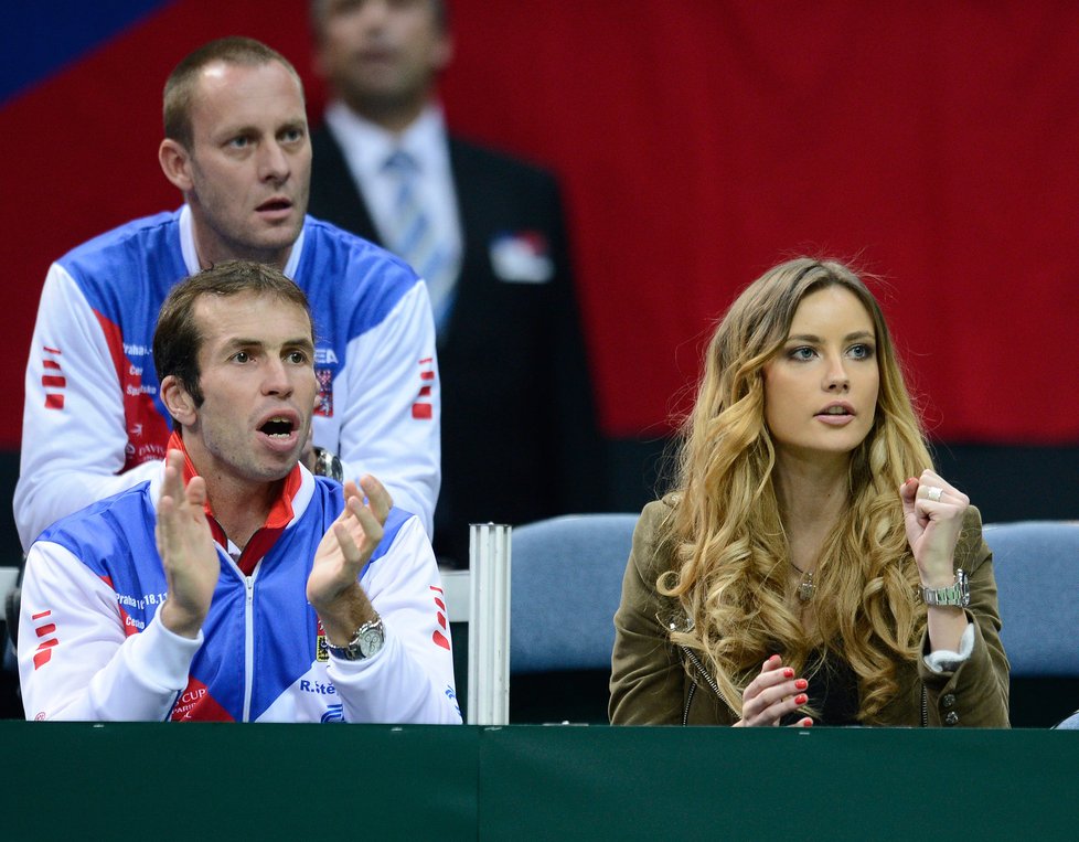 Finále Davis Cupu: Radek Štěpánek fandí parťákovi, Ester Sátorová milenci