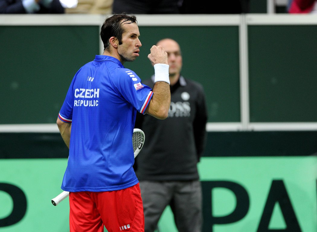 Během finále Davis Cupu Radek Štěpánek ukázal, jak výjimečným je tenistou