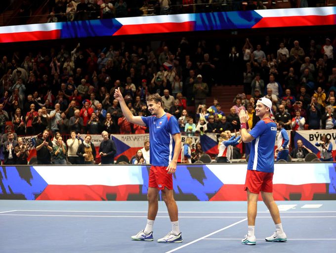 Davis Cup: Česko - Švédsko 3:0. Postupový bod přišel po bitvě ve čtyřhře Davis Cup: Česko - Švédsko 3:0. Postupový bod přišel po bitvě ve čtyřhře
