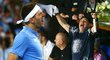 Historické vítězství Argentiny v Davisově poháru slavil i Diego Maradona