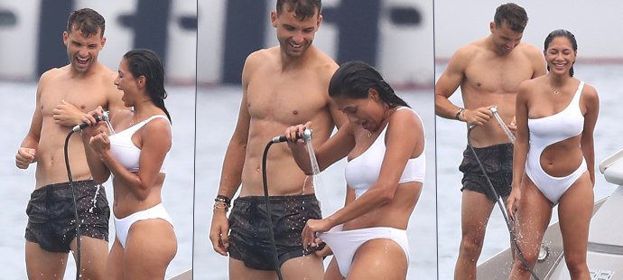 Zadělali si na pořádnou ostudu! Erotické hrátky tenisty Grigora Dimitrova a zpěvačky Nicole Scherzinger se vymkly z rukou.