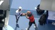 Procvičující se Novak Djokovič už trénuje v areálu Australian Open