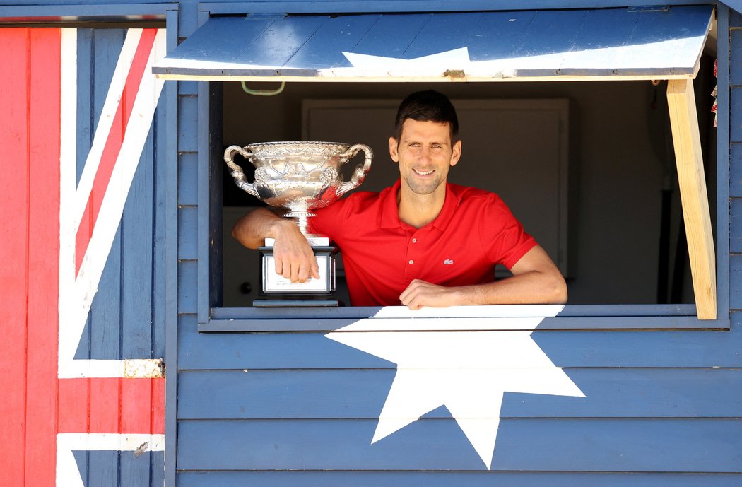 Novak Djokovič obhajuje triumf na Australian Open