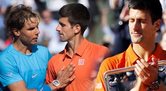 Nadal, slzy a 11 let zmaru. Djokovič jde na French Open za svým snem