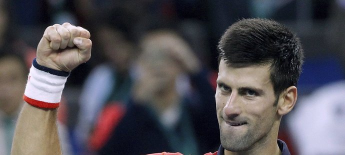 Novak Djokovič nemá v současné době konkurenci, v Šanghaji neztratil ani set