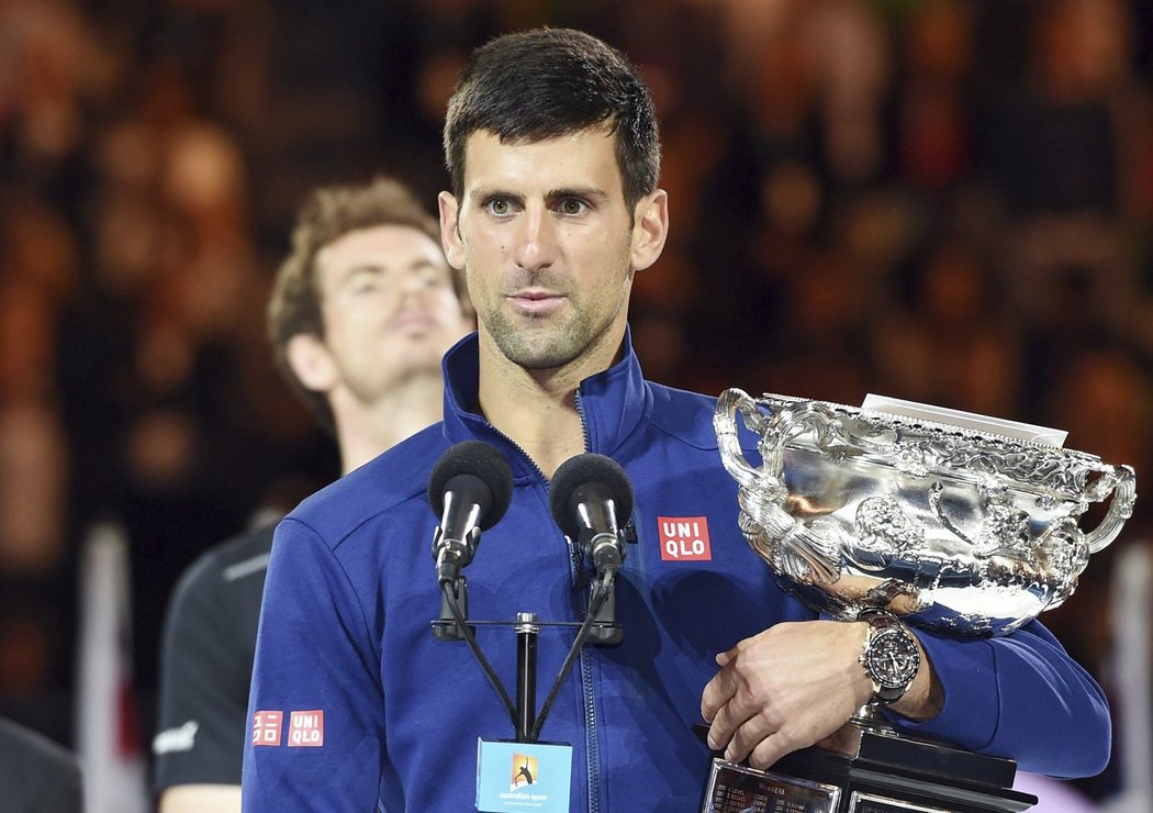 Novak Djokovič vyhrál Australian Open už pošesté