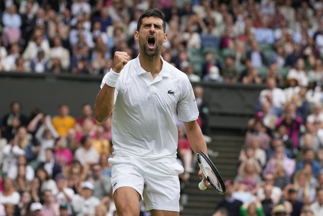 Novak Djokovič na Wimbledonu 2023