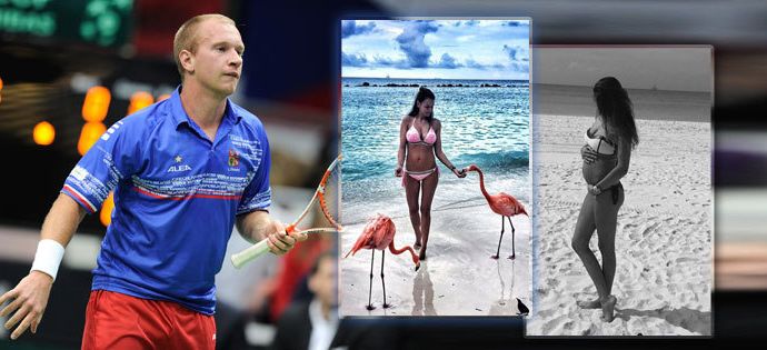 Manželka tenisty Lukáše Dlouhého se pochlubila, že čeká dvojčátka. Jenže Gabriela bohužel o jedno dítě přišla.