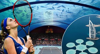 V Dubaji postaví bizarní tenisový areál: Kvitová bude hrát pod vodou!