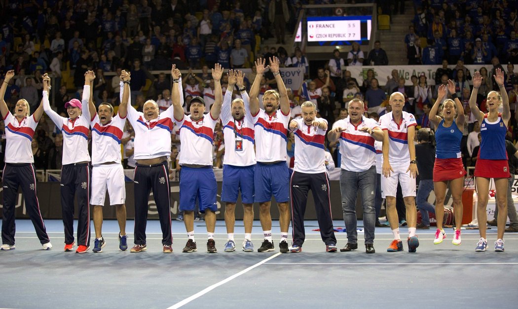 Český tým potřetí v řadě vyhrál Fed Cup