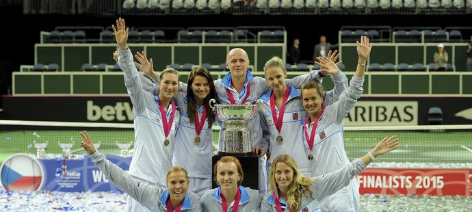 Počtvrté za pět let slaví Češky vítězství ve Fed Cupu