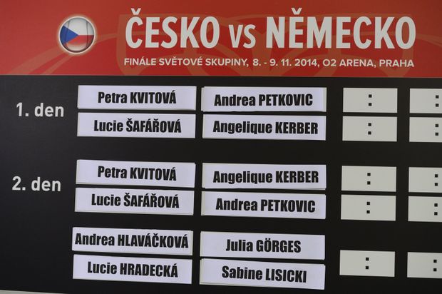 Finálový program ve Fed Cupu už je jasný Finálový program ve Fed Cupu už je jasný