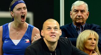 Holky, jste hvězdy! Češkám ve Fed Cupu fandil Donutil i Škrtel