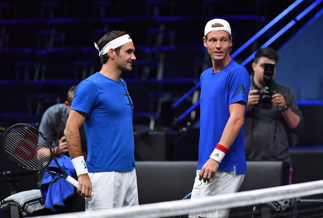 Roger Federer věří, že mezi světovou elitu se vrátí i Tomáš Berdych