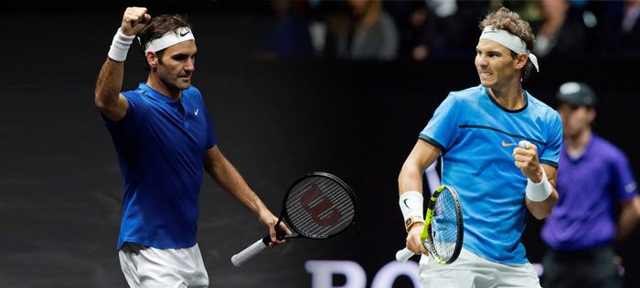 Roger Federer a Rafael Nadal připsali pro tým Evropy důležité body