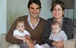 Roger Federer a jeho žena Mirka vychovávají už druhá dvojčata