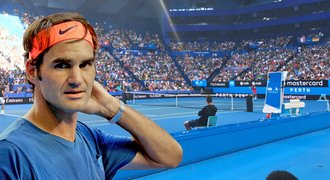 Šílenství kolem Federera. Jeho trénink sledovalo šest tisíc fanoušků!