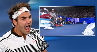 Gentleman Federer? Legendě ruply nervy, vzteky rozházela věci