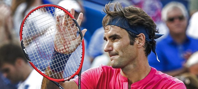Roger Federer ovládl turnaj v Cincinnati