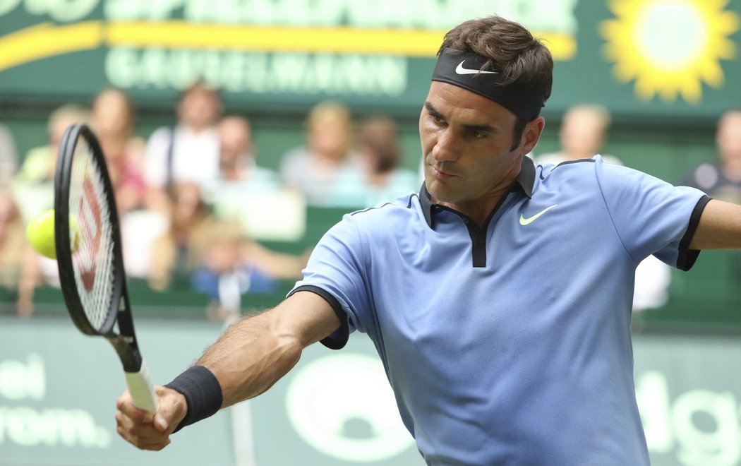 Roger Federer předvedl parádní výkon