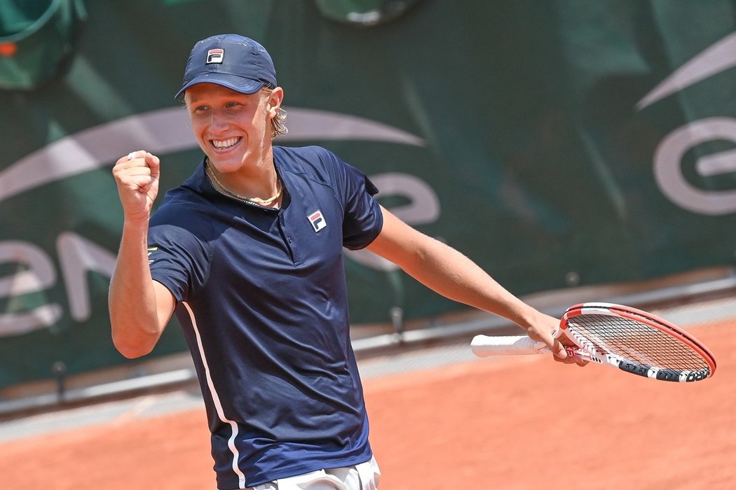 Leo Borg, syn slavného Björna Borga, na Roland Garros