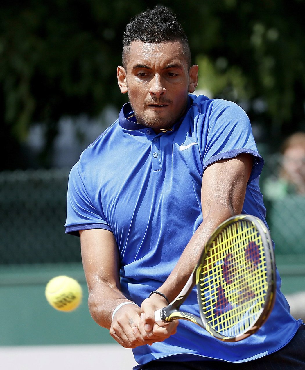 Nick Kyrgios neměl ve druhém kole příliš práce.