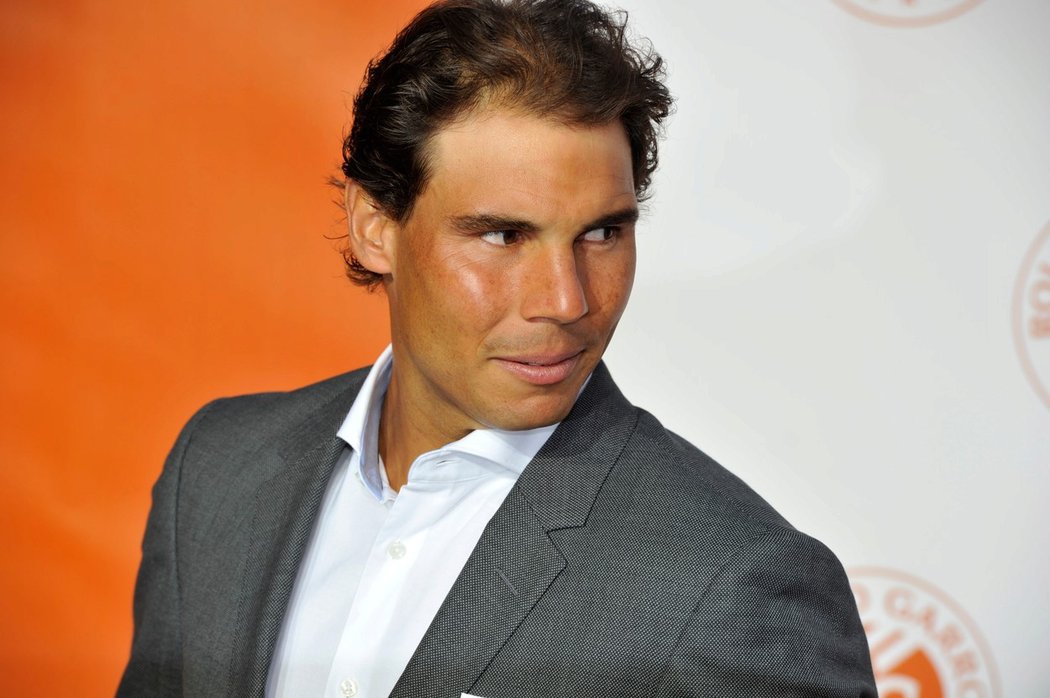 Rafael Nadal byl na hráčské párty středem pozornosti