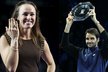 Martina Hingisová i Roger Federer patří mezi velké tenisové legendy