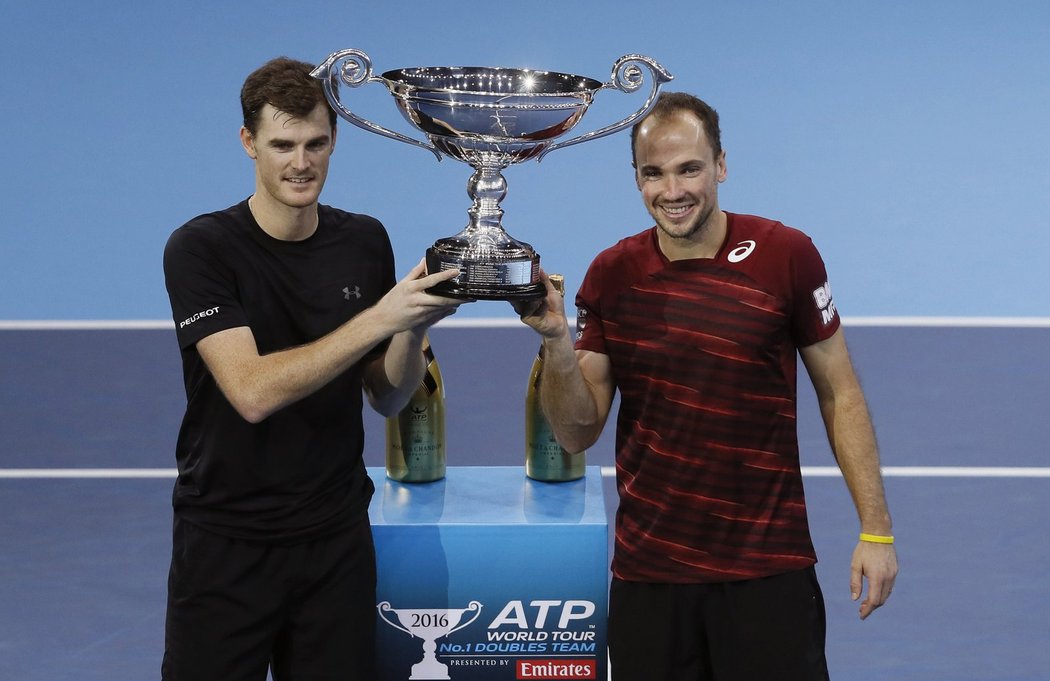 Jamie Murray s Bruno Soares se stali nejlepším deblovým párem světa