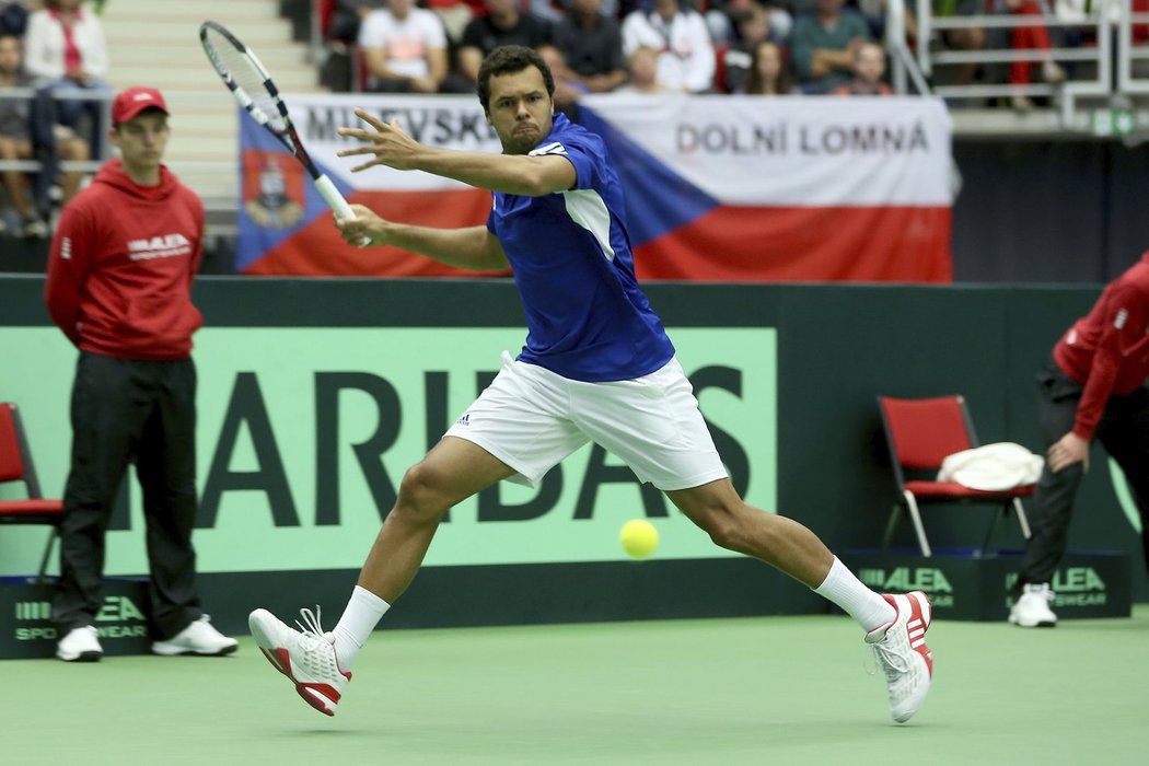 Jo-Wilfried Tsonga byl ve druhém setu lepším hráčem