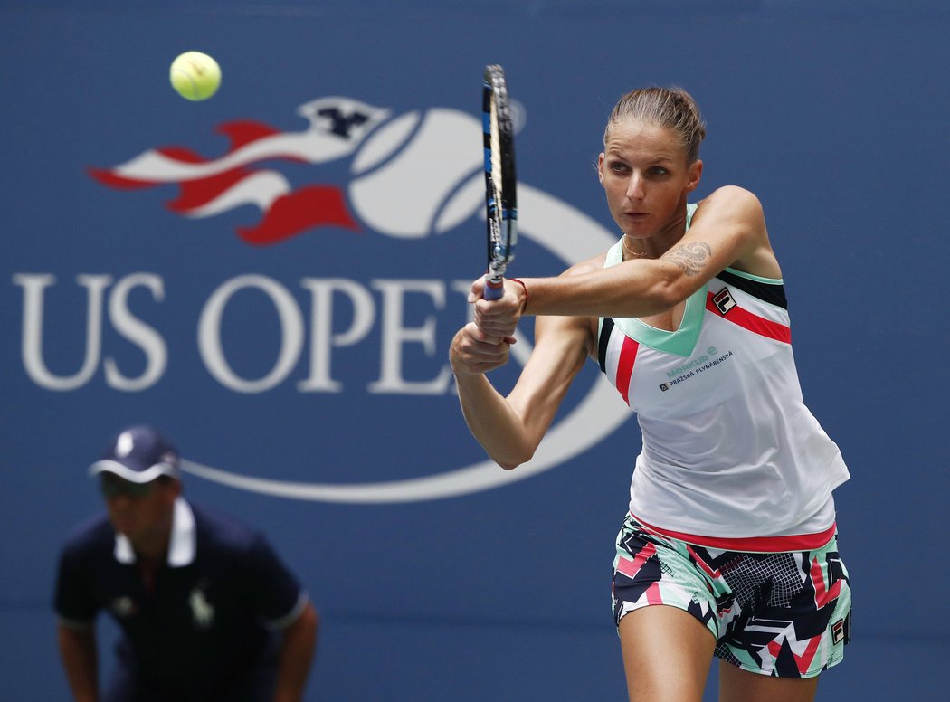 Karolína Plíšková bojuje o osmifinále US Open