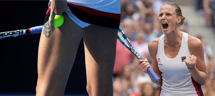 Karolína Plíšová je ve světe tenisu bohyní.