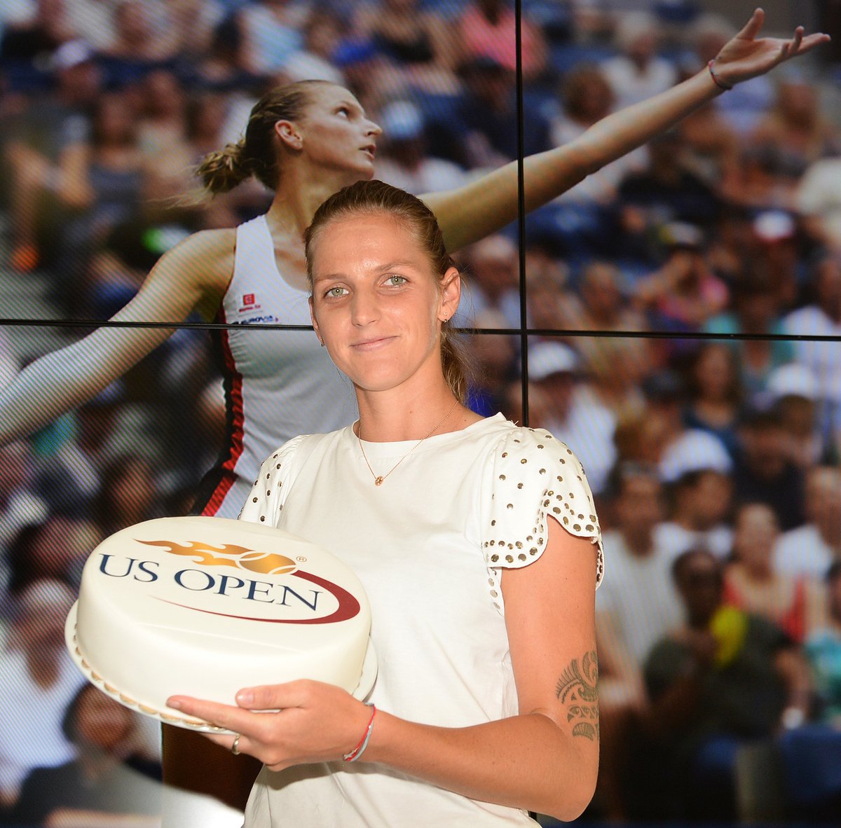 2016. Karolína Plíšková po návratu z US Open, kde dokráčela až do finále.