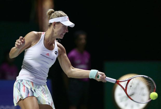 Angelique Kerberová těžko hledala na soupeřku zbraň Angelique Kerberová těžko hledala na soupeřku zbraň