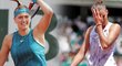 Petra Kvitová i Karolína Plíšková na French Open dohrály